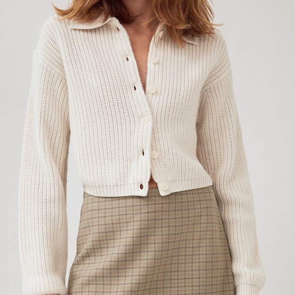 BNWOT⎜Aritzia Wilfred⎜NASIM SWEATER⎜LIGHT BIRCH - Picture 3 of 15